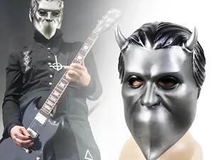 Маска музыкальной группы Ghost (Гоуст) RESTEQ взрослая латекс, резиновая маска демона