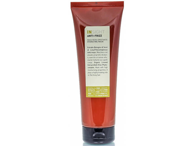 Маска зволожуюча для волосся Insight Anti-Frizz Hair Hydrating Mask 250 мл - Фото 1