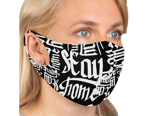 Маска захисна СoLLar з малюнком 'Літери', розмір XS - Фото 2
