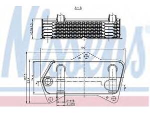 Масл.рад. AI A 3S 3(03-)1.8 TFSI(+)[OE 02E409061B] NISSENS 90653 на VW PASSAT (362)