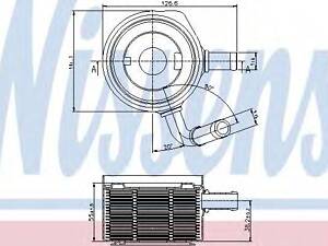 Масл.рад. RN CLIO II(01-)1.5 dCi(+)[OE 8200068115] NISSENS 90669 на RENAULT KANGOO Rapid (FC0/1_)