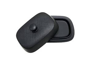Масленка керамическая 18,8х12,9х7,5 см Maestro MR-20001-45 Black