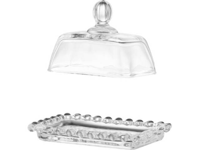 Маслянка кухонна Ardesto Glass 14 х 9 см (AR2602BD) - Фото 3