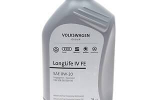 Олива двигуна 1L VAG Longlife IV SAE 0W20 (ACEA А1/В1 VW 508 00 - 509 00)