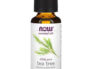 Масло чайного дерева (Tea Tree), Now Foods, Essential Oils, 30 мл.