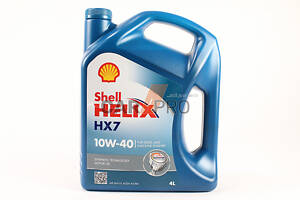 Масло двигателя, SHELL Helix HX7 10W-40 4L