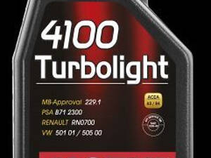Масло двигателя 4100 TurboLight 10W-40 1L