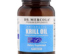 Масло криля Dr. Mercola Antarctic Krill Oil 60 Caps