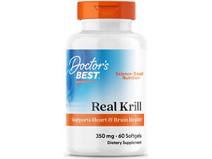 Масло криля для сердечно-сосудистой системы Doctor's Best Real Krill 350 мг 60 капс
