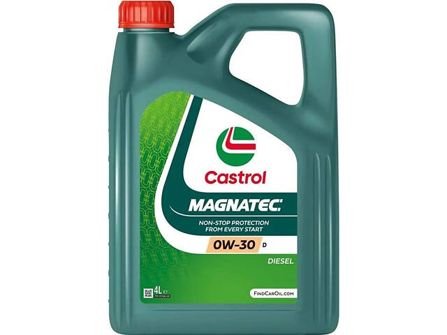 Масло моторное 0W-30 синтетика 4 л Castrol Magnatec Stop-Start D 15D608