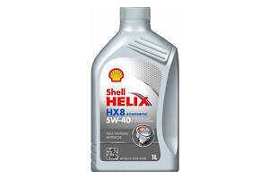 Масло моторное 5W-40 синтетика 1 л SHELL HELIX HX8 A3/B4 SN/CF 550040424