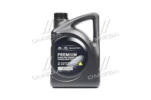 Масло моторное Mobis Premium Gasoline 5W-20 API SL, ILSAC GF-3, 05100-00421 (Канистра 4л)