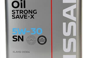 Масло моторное Nissan 5W-30 4л SN синтетик металл