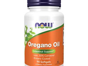 Олія орегано Now Foods Oregano Oil Enteric 90 sgels (1086-2022-10-2650)