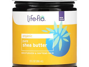 Масло ши для кожи, Organic Pure Shea Butter, Life Flo Health, чистое, органическое, 266 мл