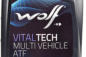 Масло трансмиссионое wolf VITALTECH MULTI VEHICLE ATF 1L