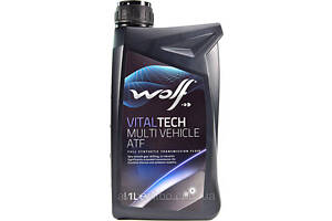 Масло трансмисионое wolf VITALTECH MULTI VEHICLE ATF 1L