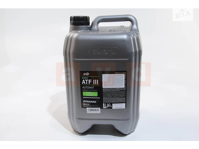 Масло трансмісійне акпп DYNAMAX AUTOMATIC ATF III (20L)