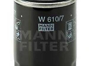 Масляний фiльтр MANN-FILTER W6107 на HYUNDAI i10 (PA)