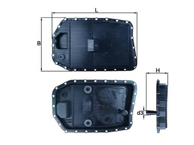 Масляный фильтр BMW 1 (E81) / BMW 3 (E92) / BMW 6 (E64) / BMW 5 (E60) 2000-2018 г.