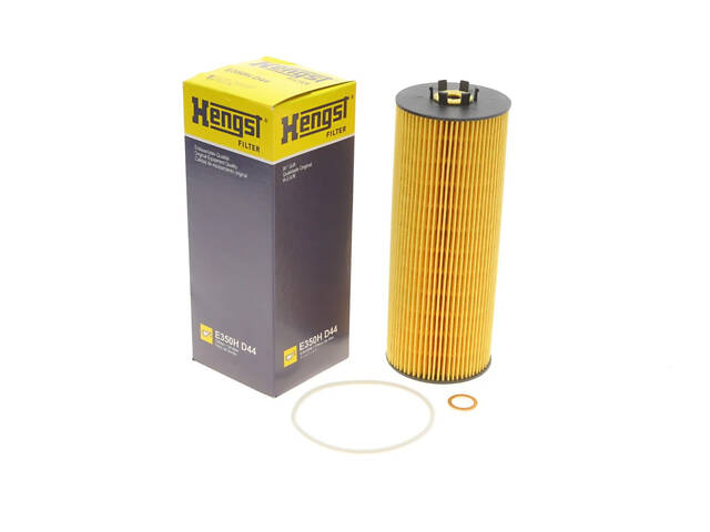 Масляний фільтр HENGST FILTER E350HD44 Skoda Superb; Audi Allroad, A8, A6, A4; Volkswagen Passat 059115561A, VAG05911556 - Фото 2