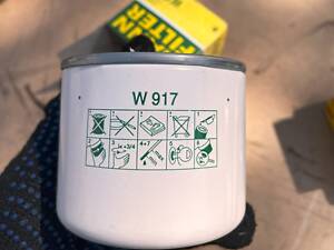 Масляний фільтр MANN W917