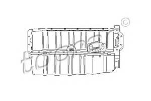 Масляный поддон для моделей: AUDI (A3), SEAT (ALHAMBRA,TOLEDO,LEON,IBIZA,CORDOBA), SKODA (OCTAVIA,OCTAVIA,FABIA,FABIA