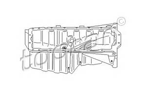 Масляный поддон для моделей: AUDI (A4, A6,A6,A4), SKODA (SUPERB), VOLKSWAGEN (PASSAT,PASSAT)