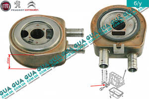 Масляный радиатор ( масляный охладитель / теплообменник ) 1103G3 Citroen / СИТРОЭН BERLINGO (M49) 1996-2003 / БЕРЛИНГО (