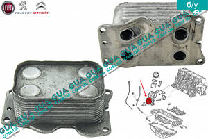 Масляный радиатор ( масляный охладитель / теплообменник ) 6790859280 Citroen / СИТРОЭН JUMPY III 2007- / ДЖАМПИ 3, Peuge