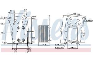 Масляный радиатор BMW 1 (F21) / BMW 3 (E92) / BMW 5 (F10) 2004-2021 г.