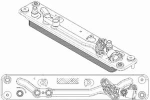 Масляный радиатор BMW X5 (E70) / BMW X6 (E71, E72) 2006-2014 г.