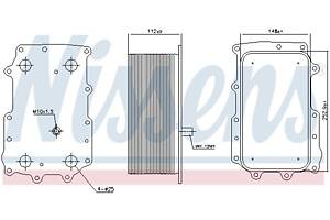 Масляный радиатор DAF