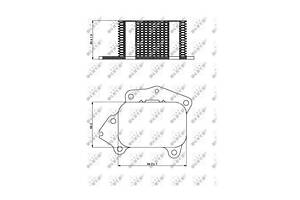 Масляный радиатор двигателя 31333