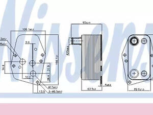 Масляный радиатор двигателя на Sprinter