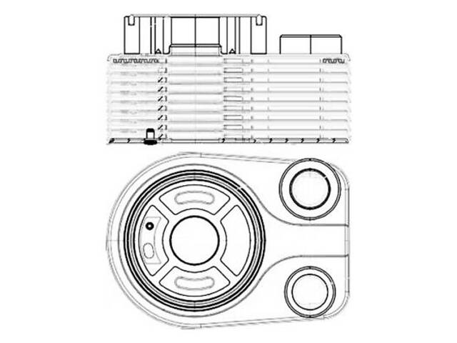 Масляный радиатор INFINITI Q30 / NISSAN NV200 / DACIA SANDERO 1997-2022 г.