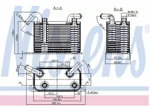 Олійний радіатор коробки передач