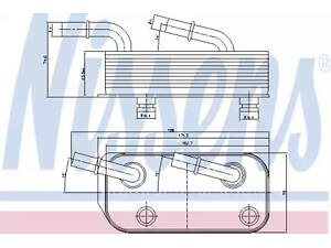 Олійний радіатор коробки передач