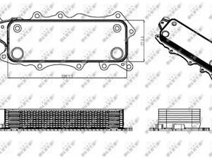 Масляный радиатор на C-Class, GL-Class, ML-Class, Sprinter