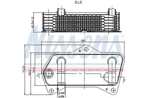 Масляный радиатор VW GOLF (1K1) / VW JETTA (1K2) / VW CC B7 (358) 2003-2022 г.