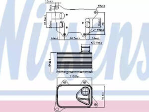 Масляний радіатор двигуна на A1, A3, A4, A5, A6, Arteon, Beetle, Golf, Passat B8, Polo, Scirocco, Sharan, Superb, T...