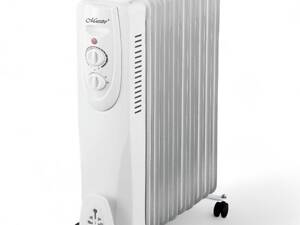 Масляний радіатор Maestro MR-950-9 2000 Вт Білий (2104618417)