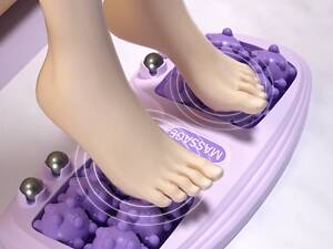 Масажер для ніг 14986 28.5х14.5 см фіолетовий