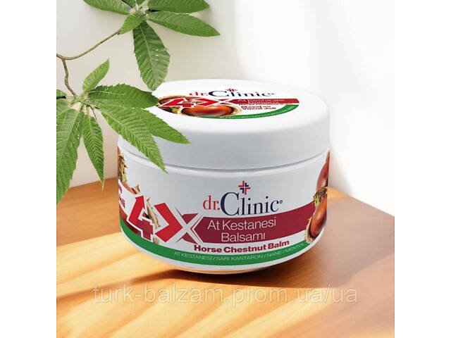 Массажный гель с конским каштаном Clinic от отека и мышечного напряжения, 280 мл - Фото 1