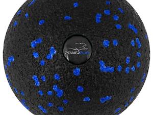 Масажний м'яч PowerPlay PP-4351 Epp Massage Ball (d10) Чорно/Синій