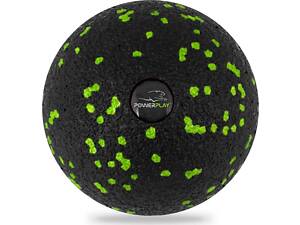 Массажный мяч PowerPlay PP-4351 Epp Massage Ball 10 см Черно-зеленый