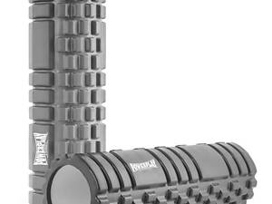 Масажний ролик (роллер) PowerPlay 4404 Massage Roller Сірий (45x14см.)