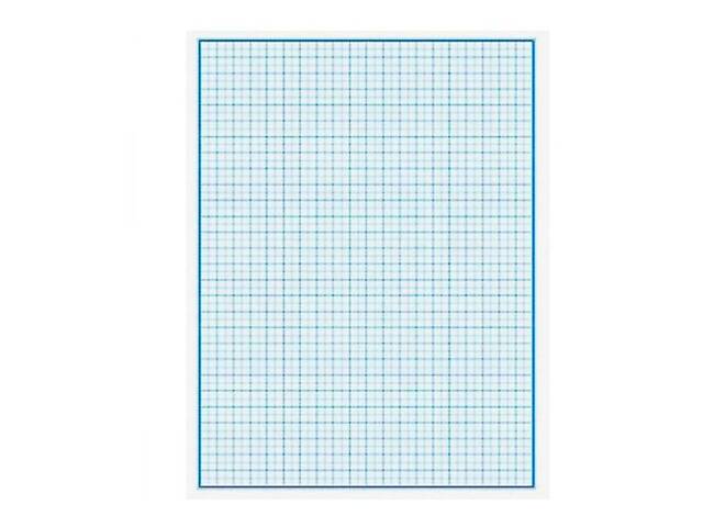Масштабно-координатний папір у міліметрівку в листах. - Фото 1
