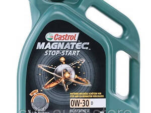 Мастило моторне Castrol Magnatec Stop-Start 0W-30 D 4L, 15D608