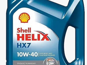 Мастило моторне Shell Helix HX7 10W40 4L, 550040315